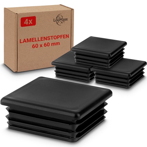 Lamellenstopfen 60x60 - , mm